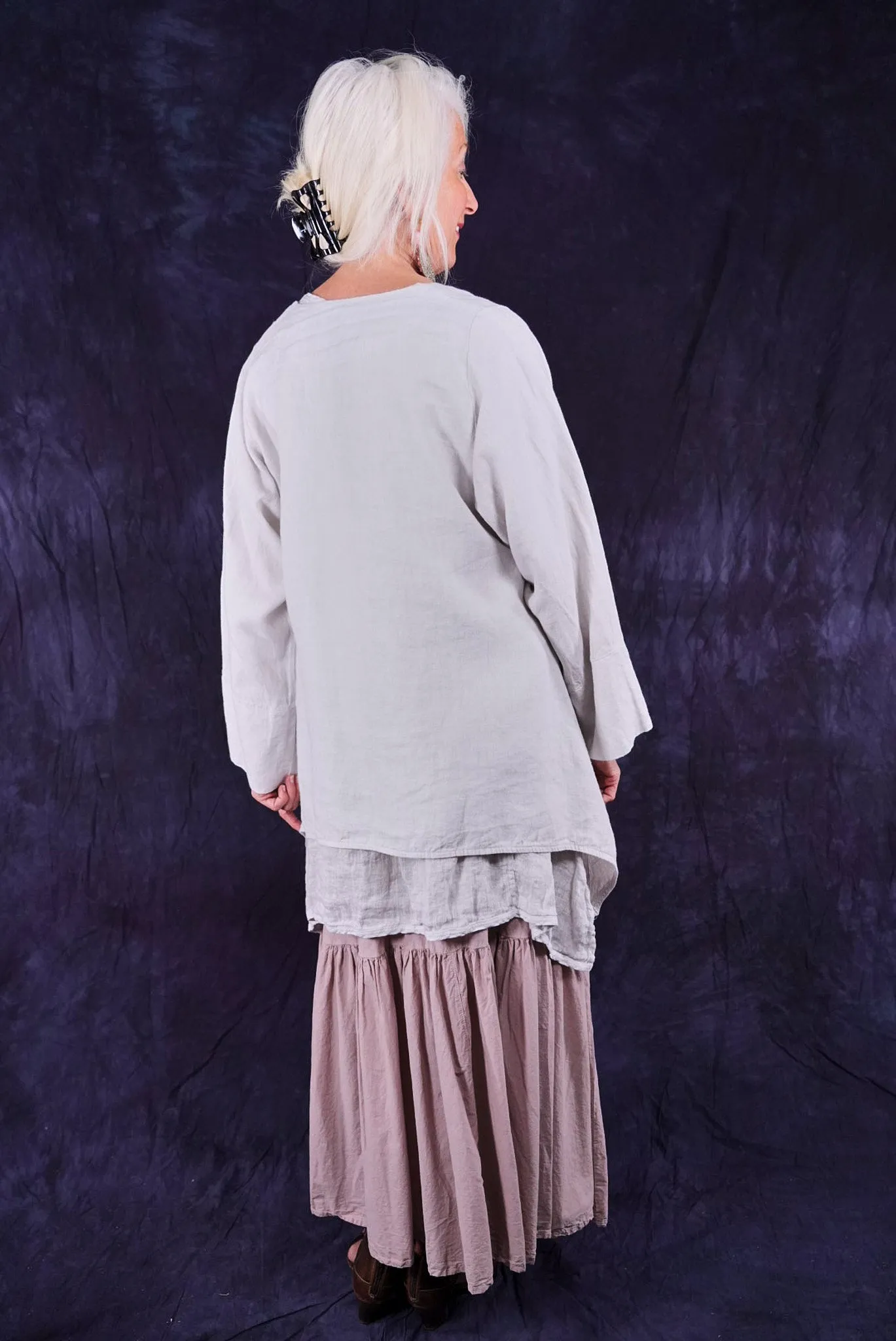 5289 Basque Cardigan Dove-U