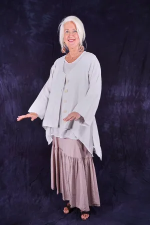 5289 Basque Cardigan Dove-U