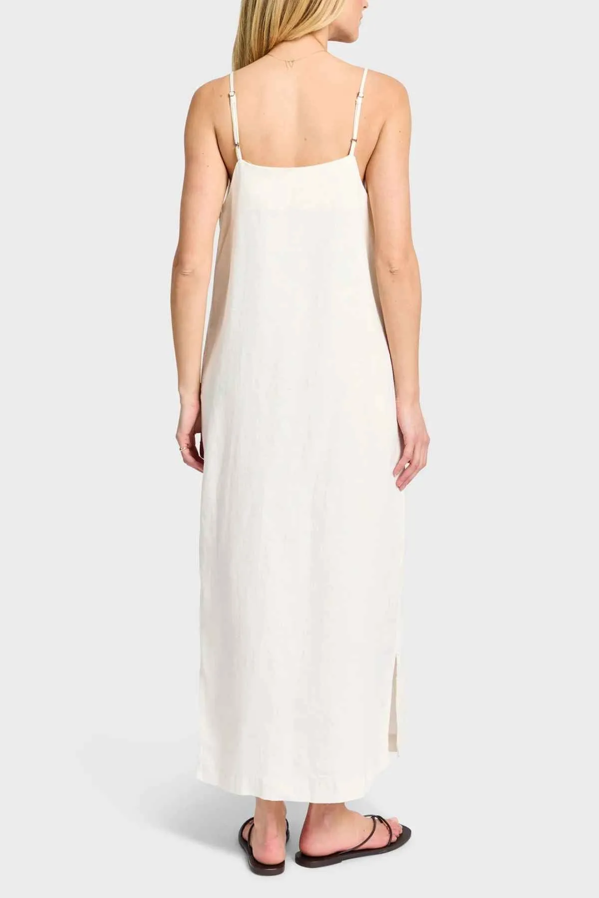 Academy Women Essential Linen Slip Dress