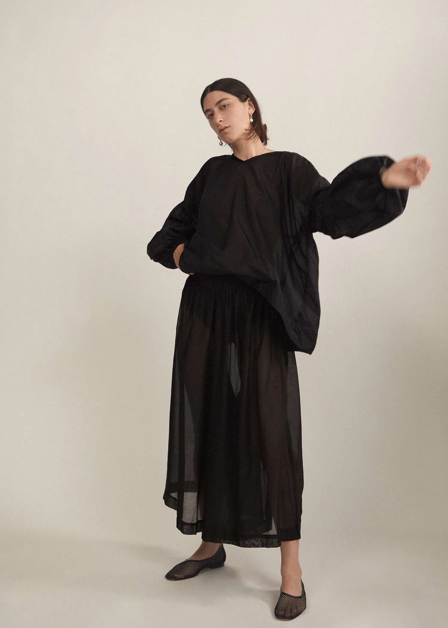 Adele Blouse, Black