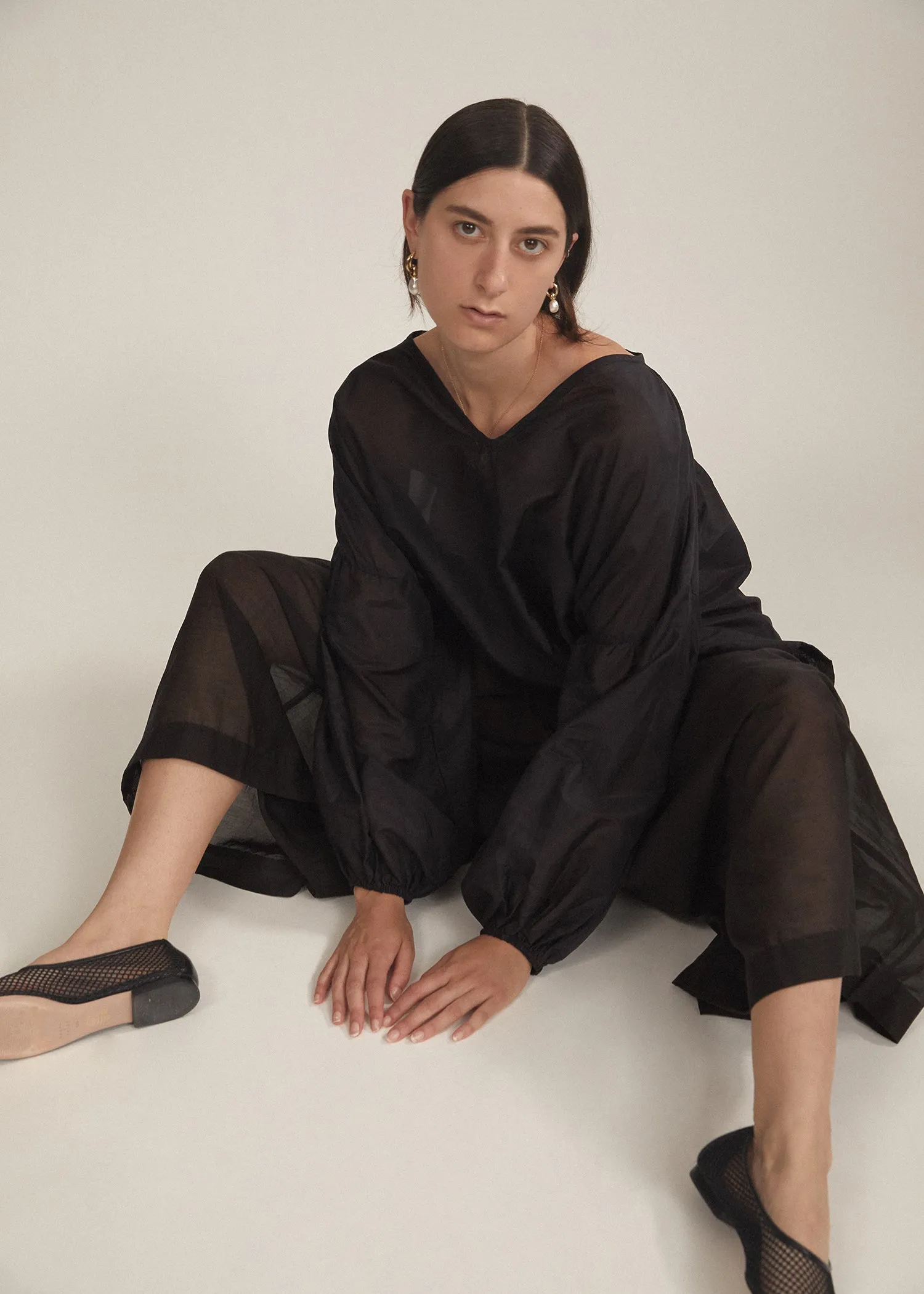 Adele Blouse, Black