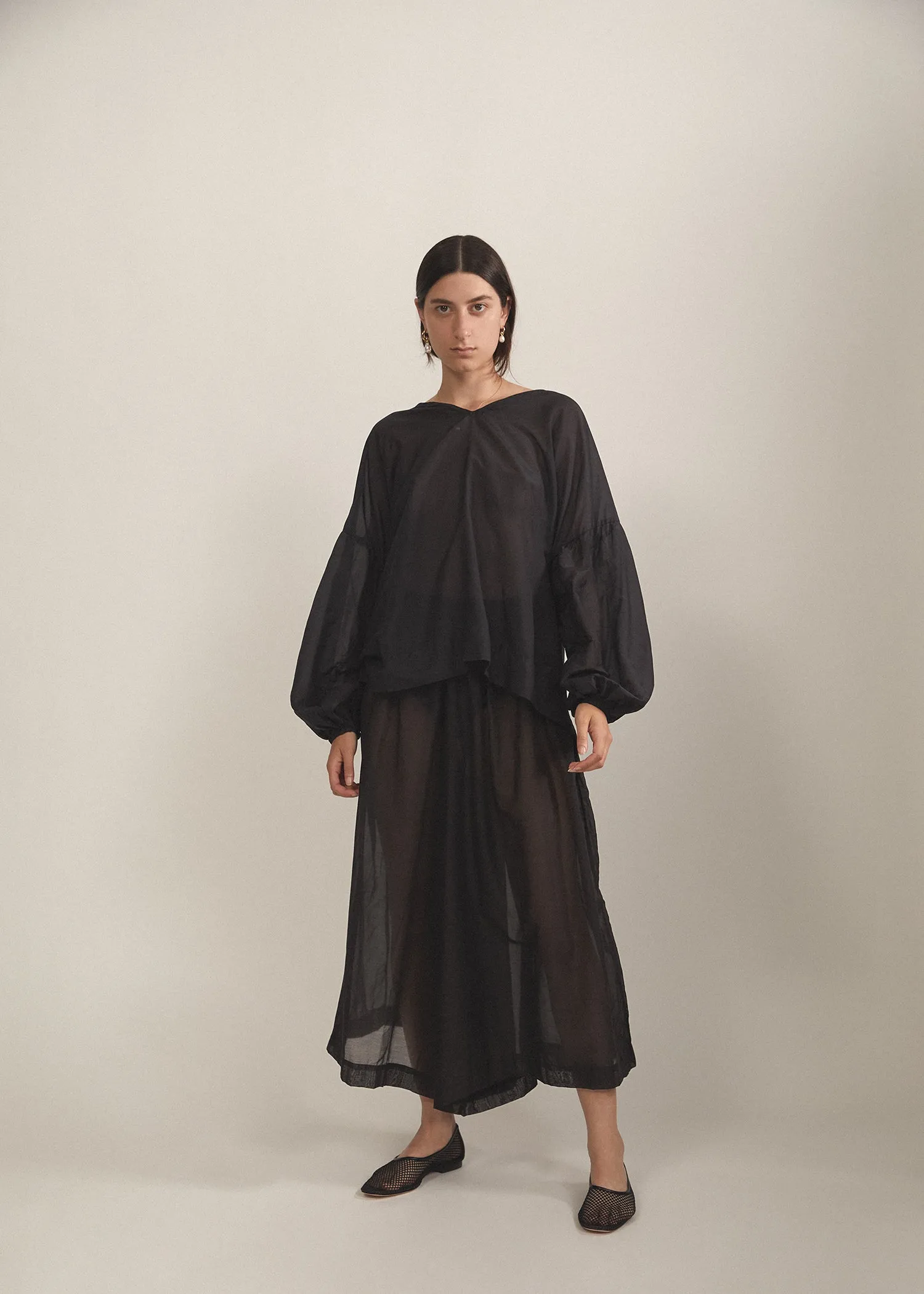 Adele Blouse, Black