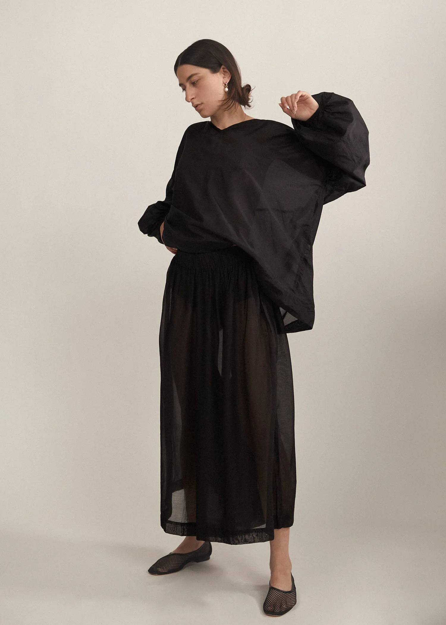 Adele Blouse, Black