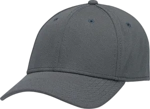 AJM Deluxe Polyester Adjustable Cap Charcoal