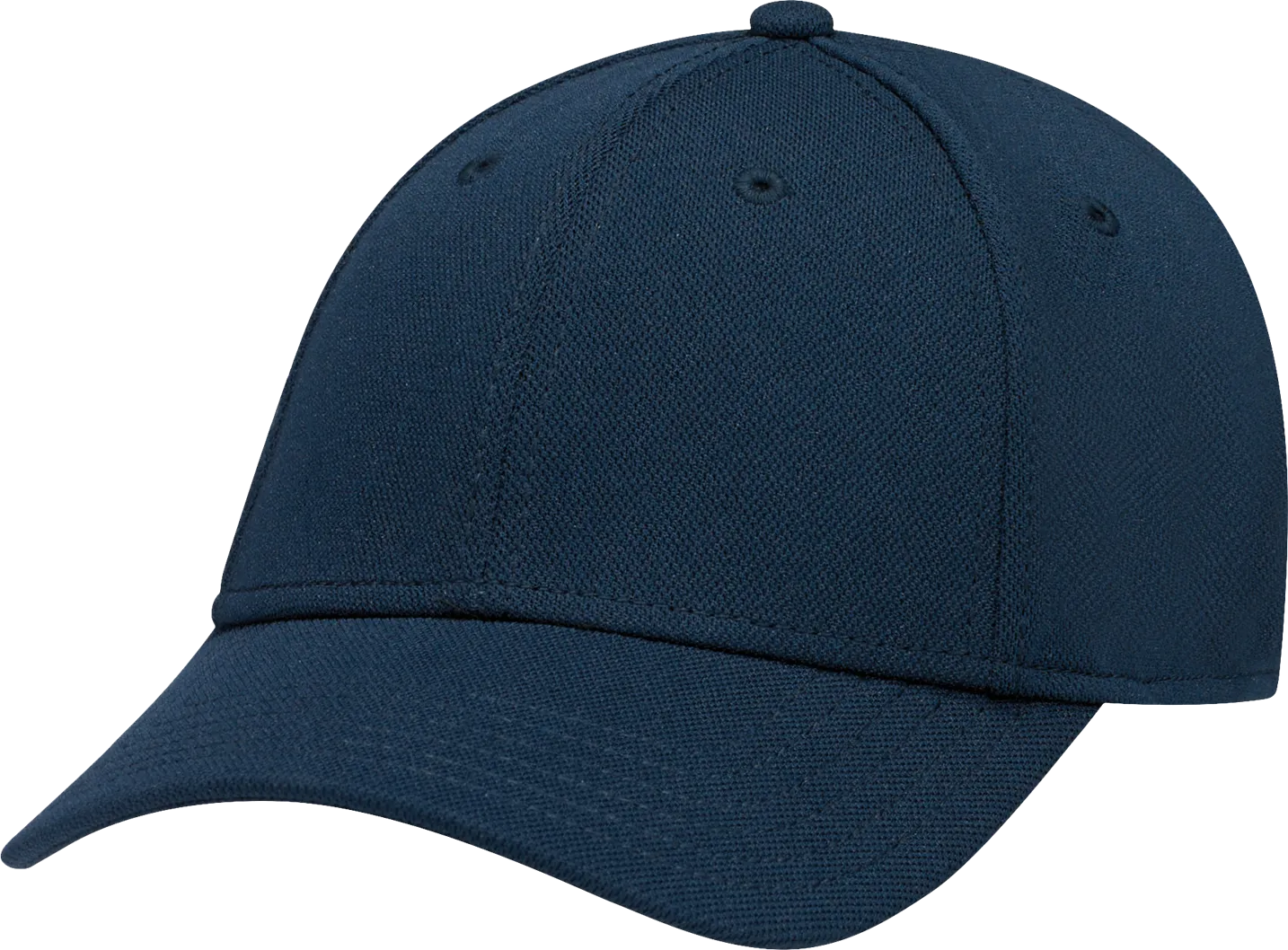 AJM Deluxe Polyester Adjustable Cap Navy Blue