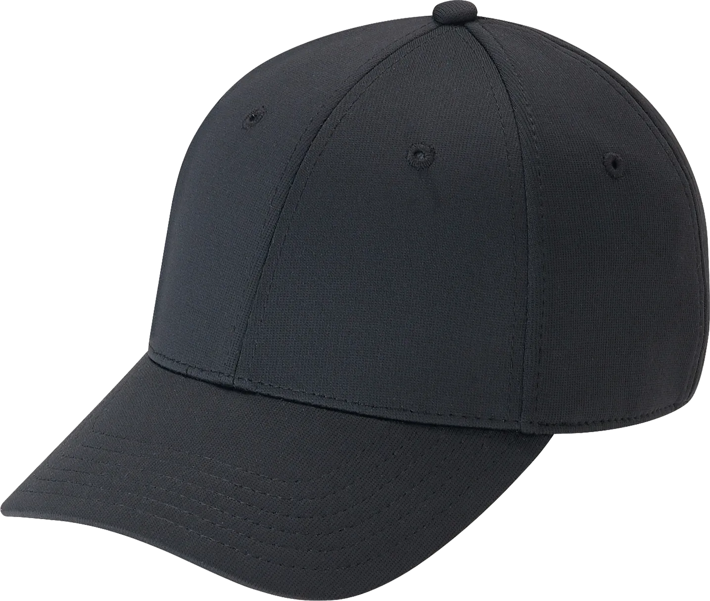 AJM Recycled Polyester Adjustable Cap Black