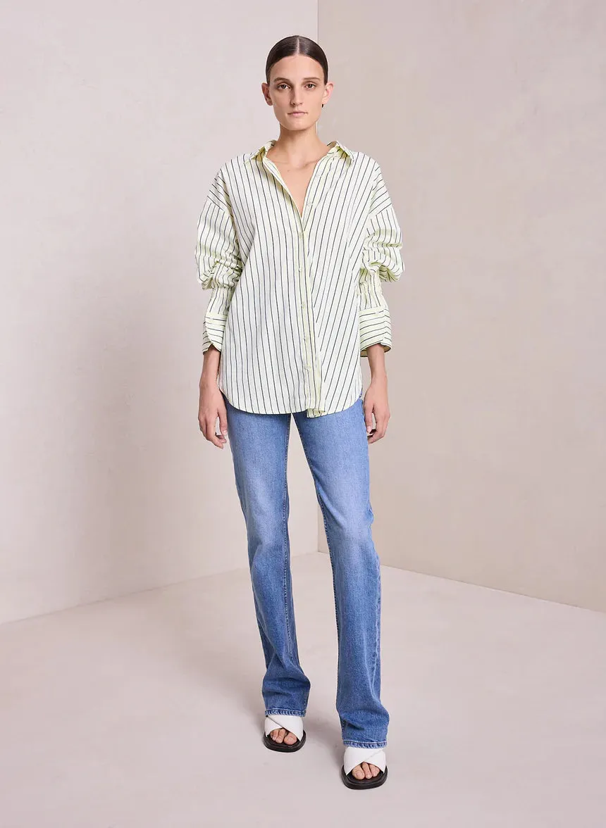 A.L.C. - Monica Top - Harvest/White
