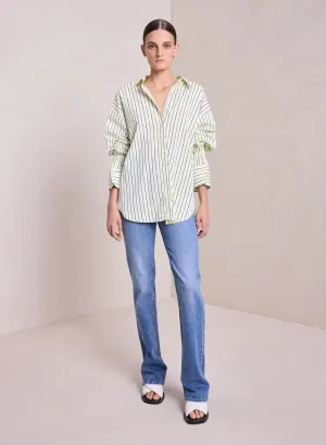 A.L.C. - Monica Top - Harvest/White