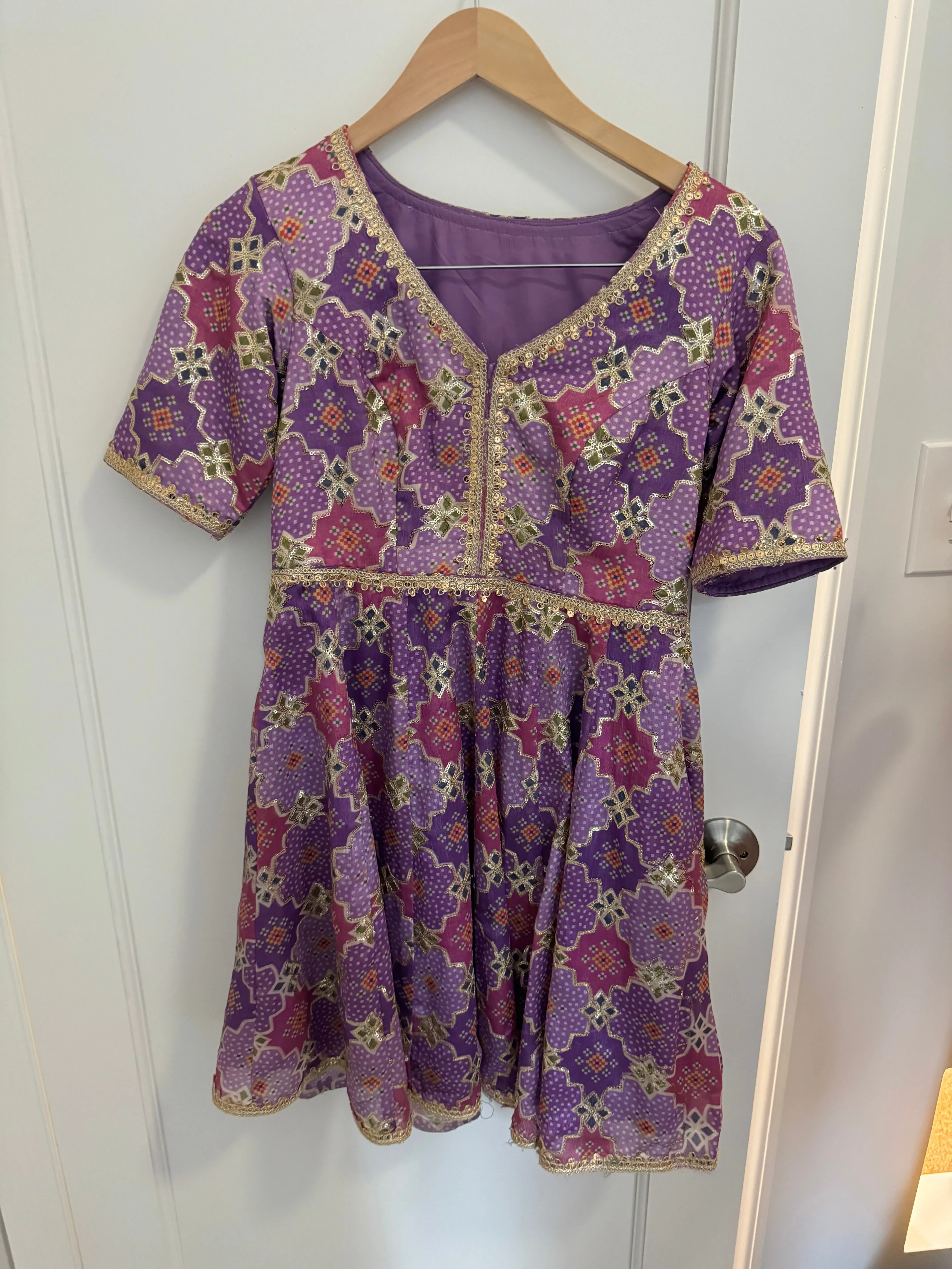 Amira Suit Purple - Sample Sale