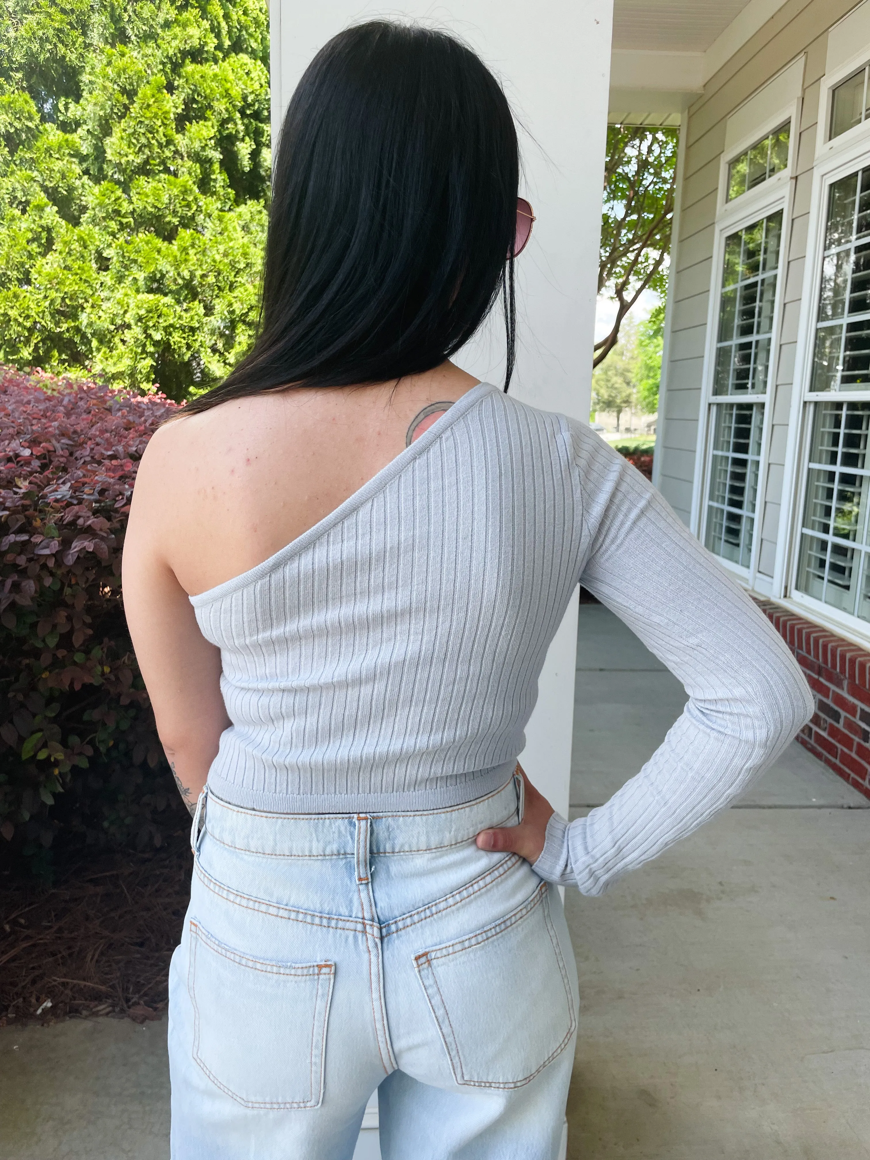 Artic One Shoulder Top