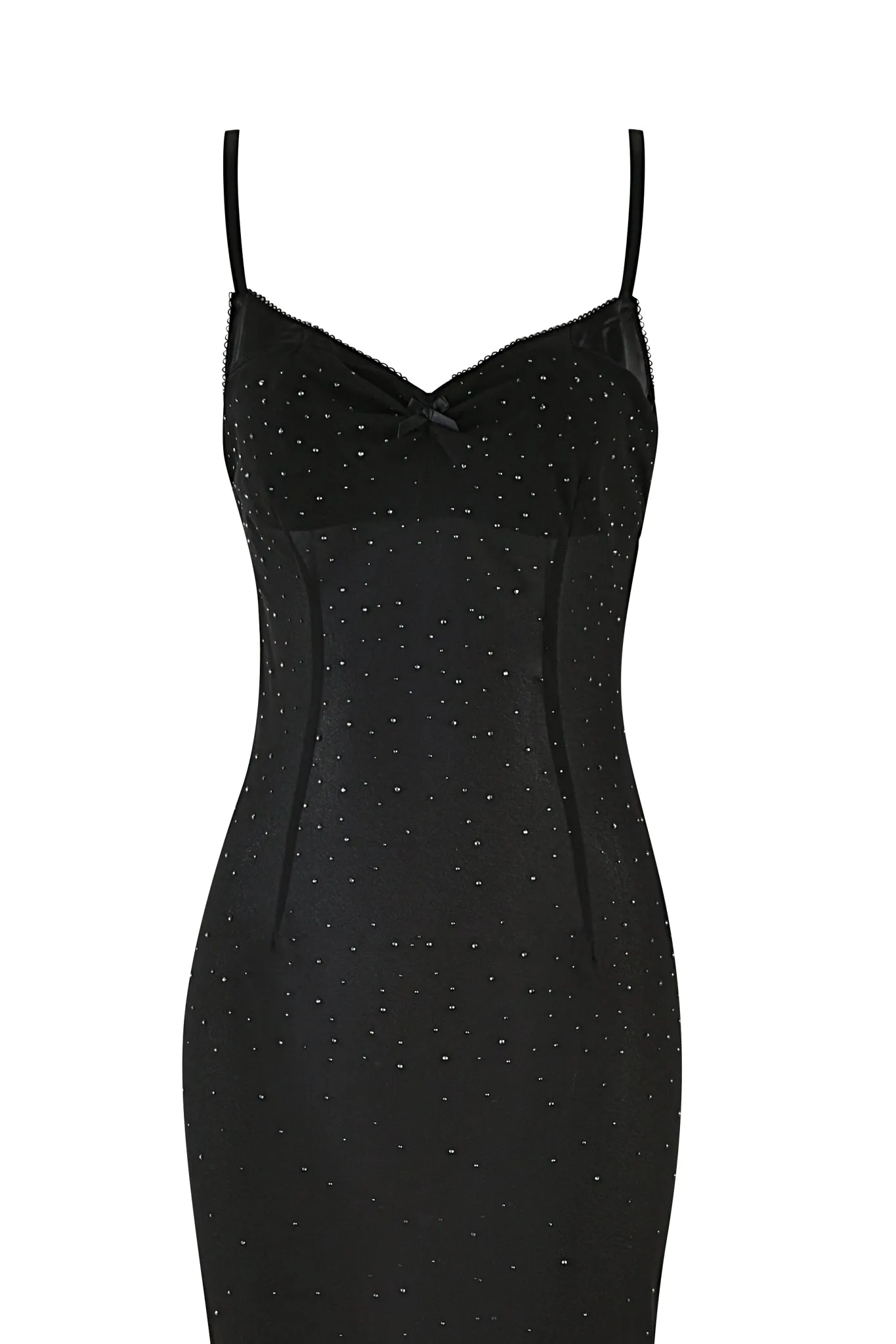ASALIA MAXI DRESS - BLACK