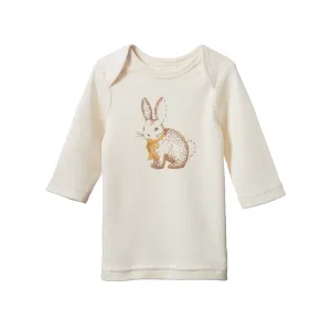 Bab Tee - Rabbitt Natural Print