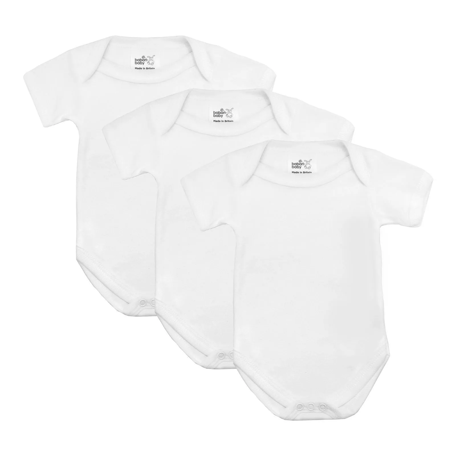 Baban Baby Bodysuits - 3 Pack