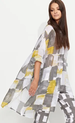 Banana Blue Sage Patchwork Shirt