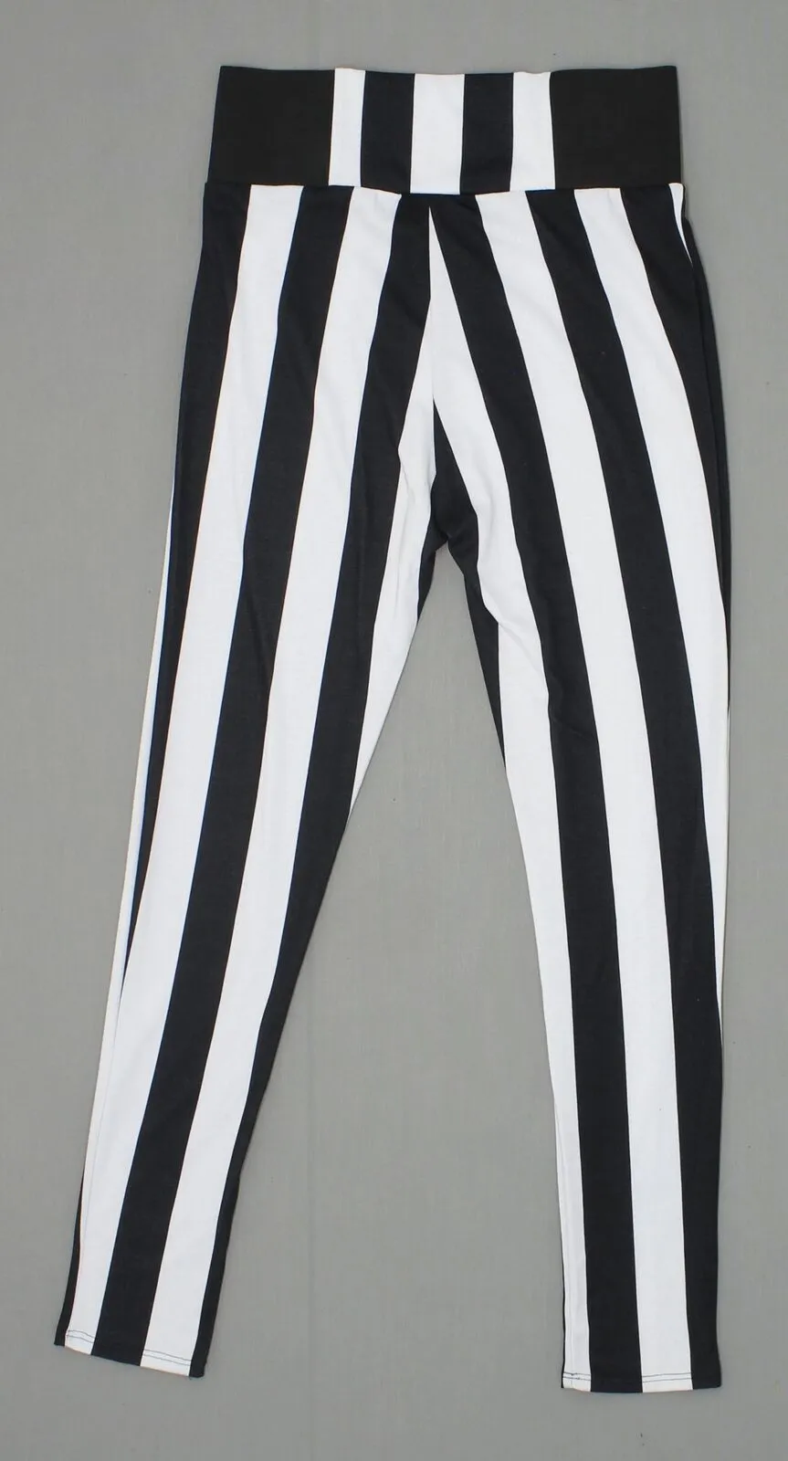 B_Envied Women's Medium Weight High Waisted Striped Pants