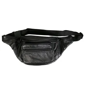 BGA1008 Patchwork Leather Belly Bag