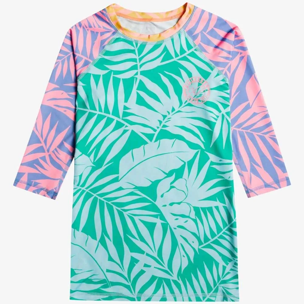 Billabong Womens Swim Short Sleeve Rash Vest