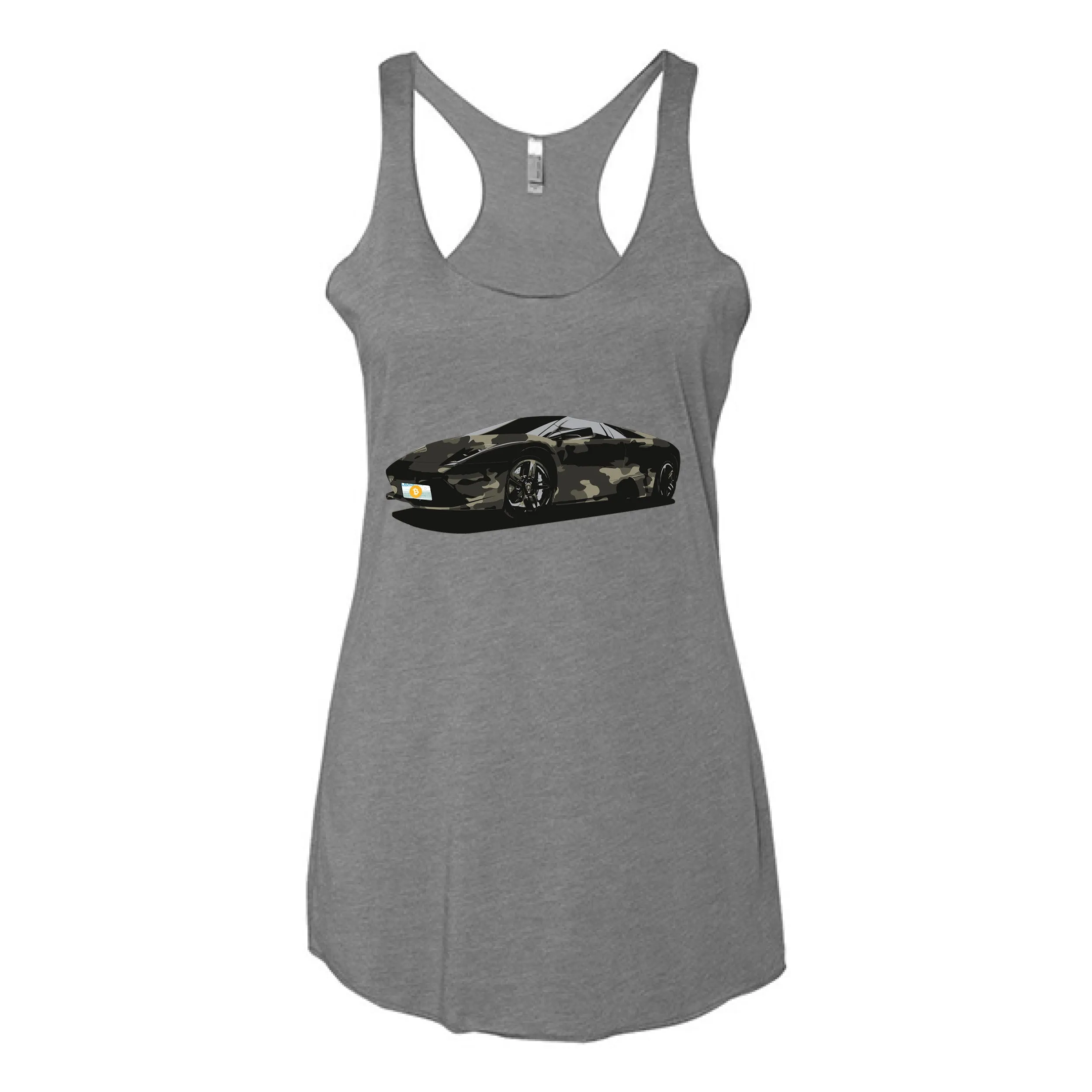 Bitcoin Lambo Women's Tank Tops