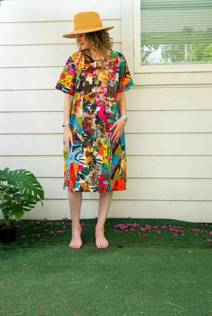 Bohemian Rhapsody Patchwork Quilt Bohemian Dress