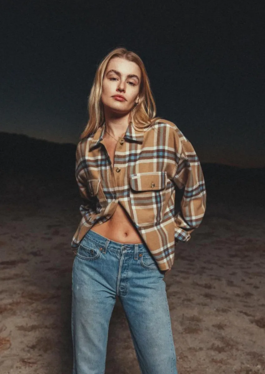 Bowery W L/S Flannel Mojave