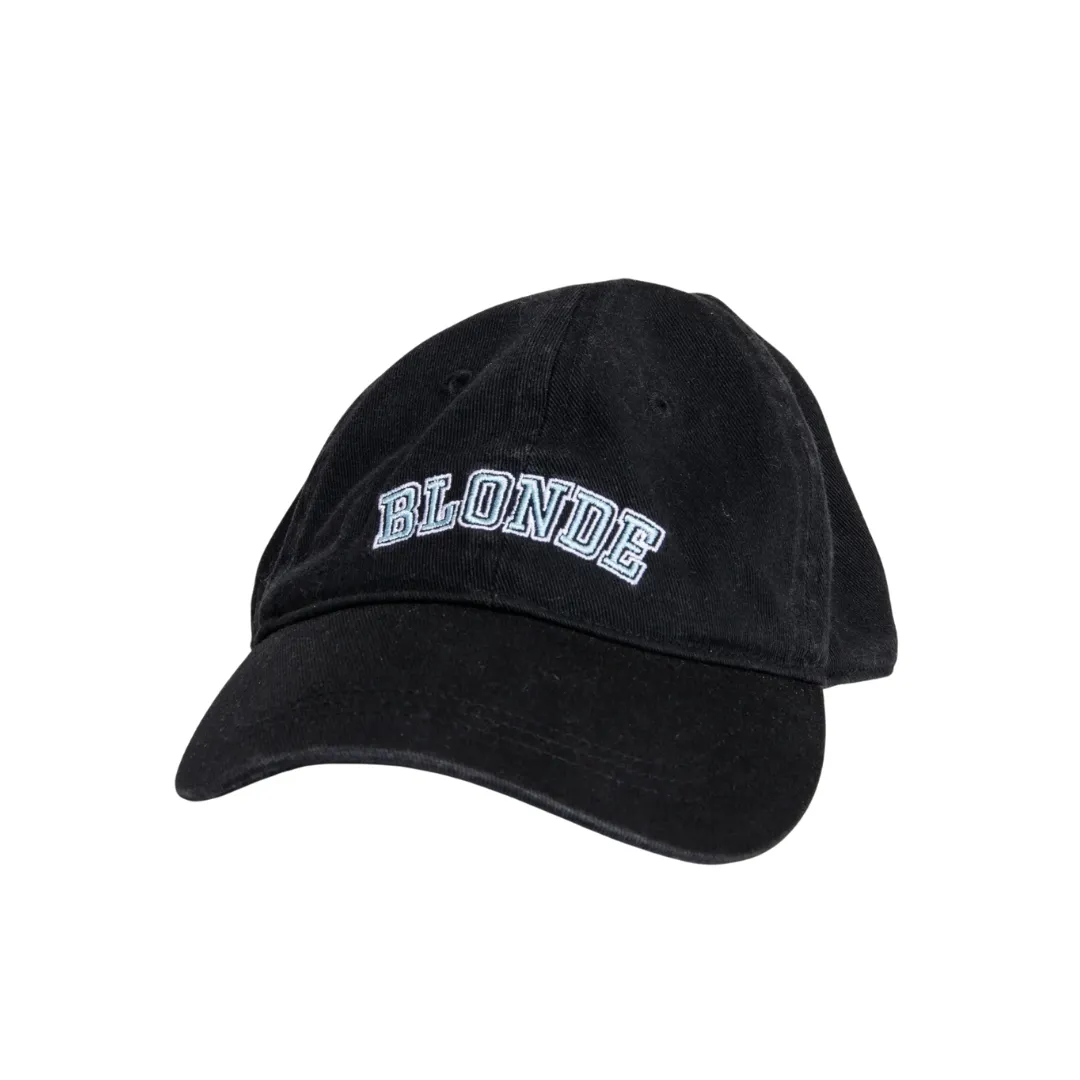 Brunette Women's "Blonde" Denim Baseball Cap