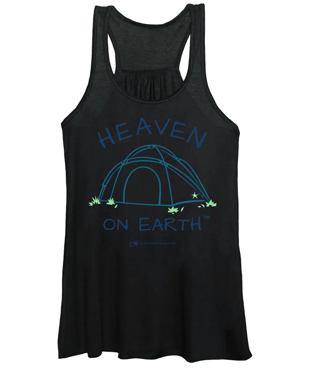 Camping/tent Heaven On Earth - Women's Tank Top