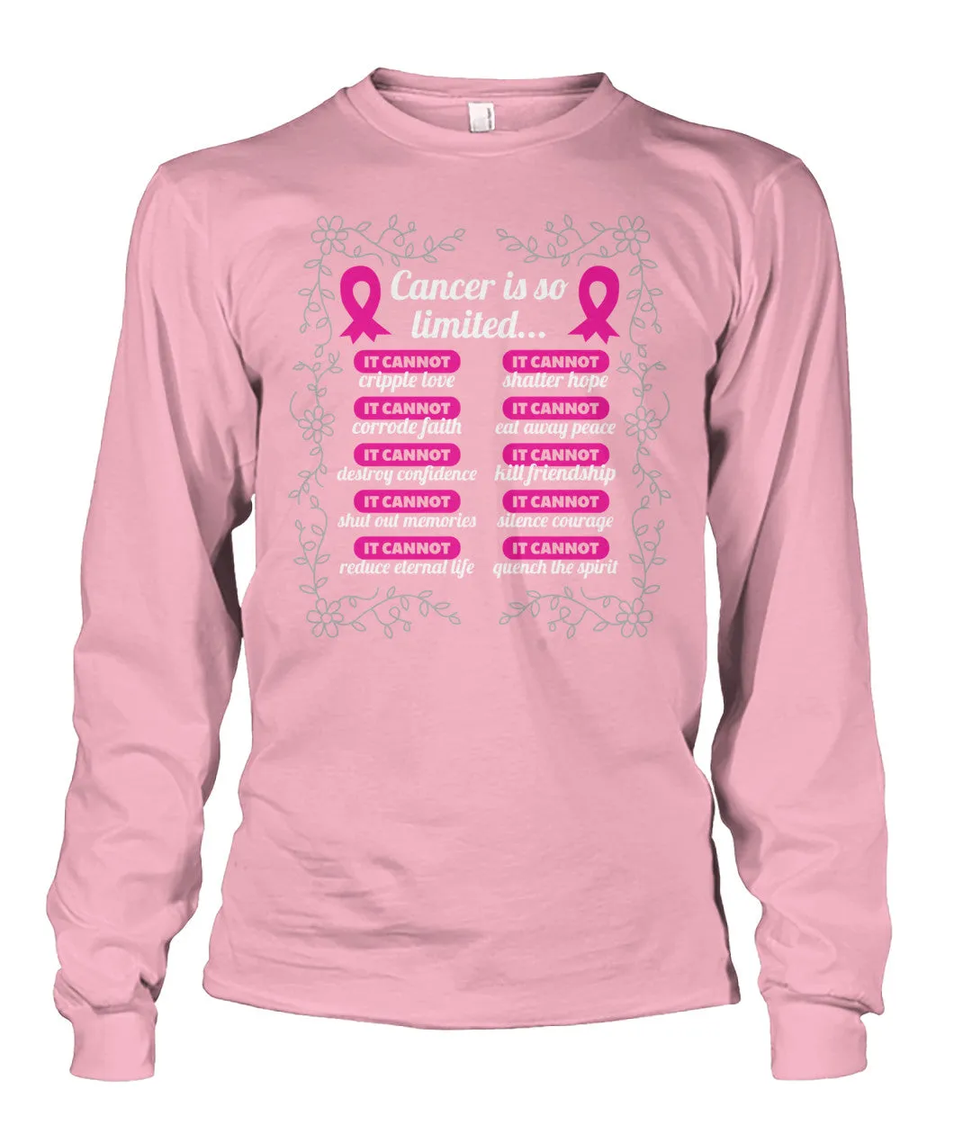 Cancer is so Limited Shirts and Long Sleeves