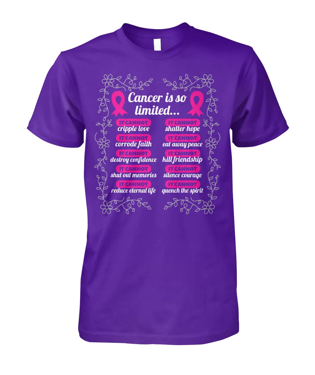 Cancer is so Limited Shirts and Long Sleeves