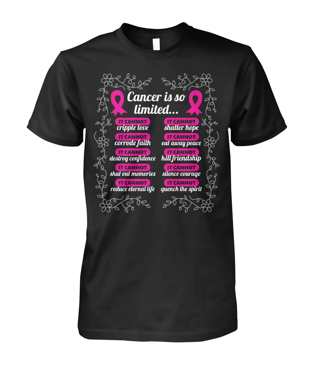 Cancer is so Limited Shirts and Long Sleeves