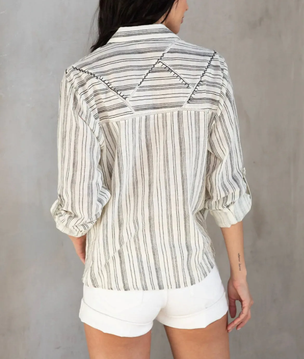 Claude Tie Front Shirt
