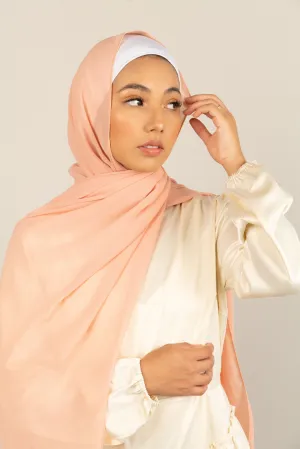 CORAL REEF Georgette Chiffon Scarf