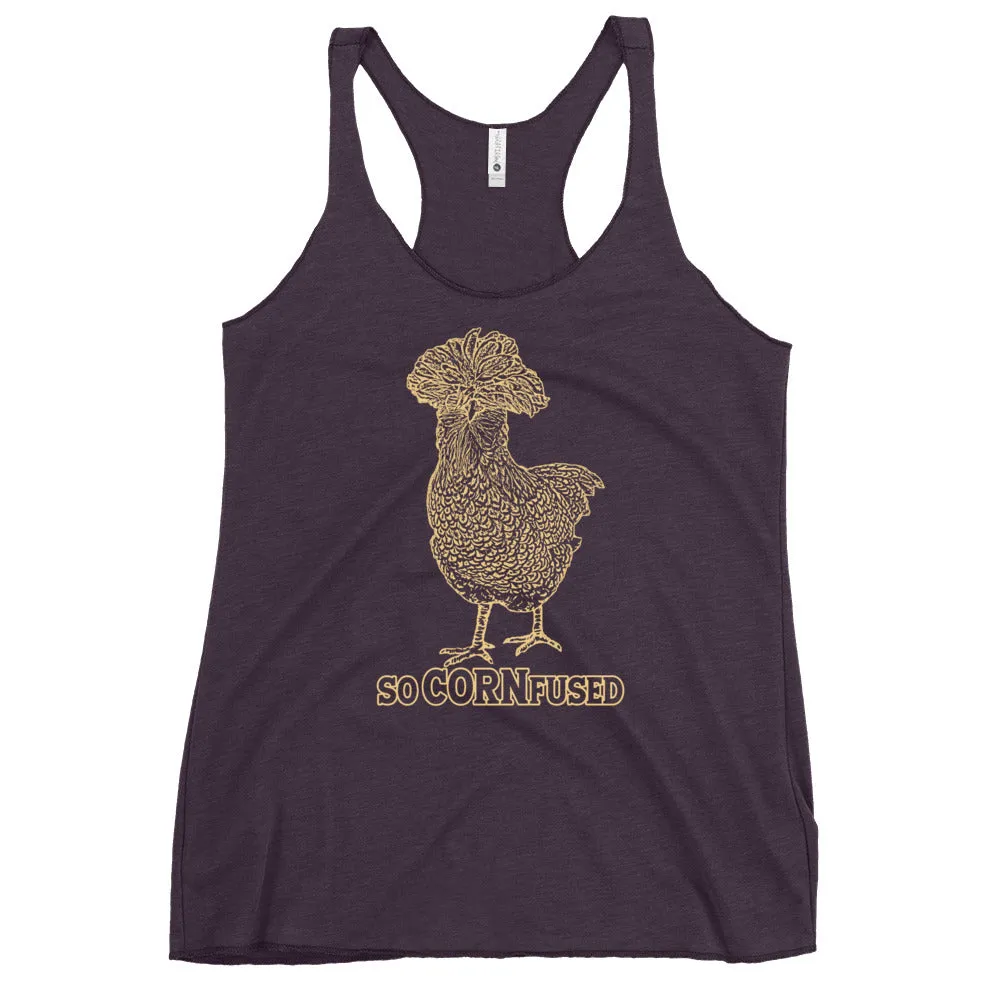 CORNfused Women's Racerback Tank