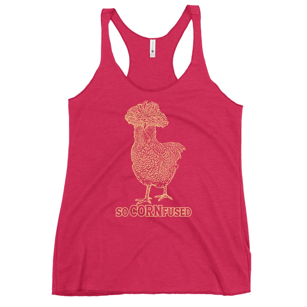 CORNfused Women's Racerback Tank