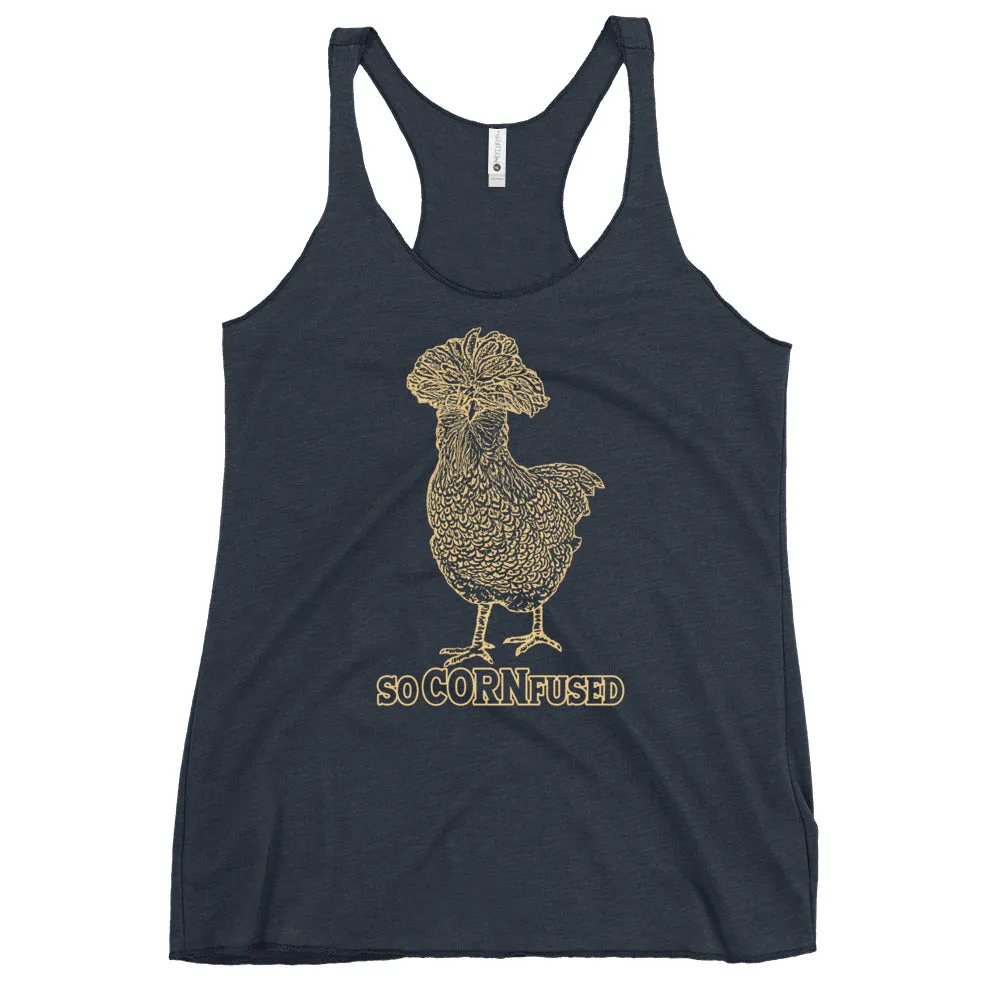 CORNfused Women's Racerback Tank