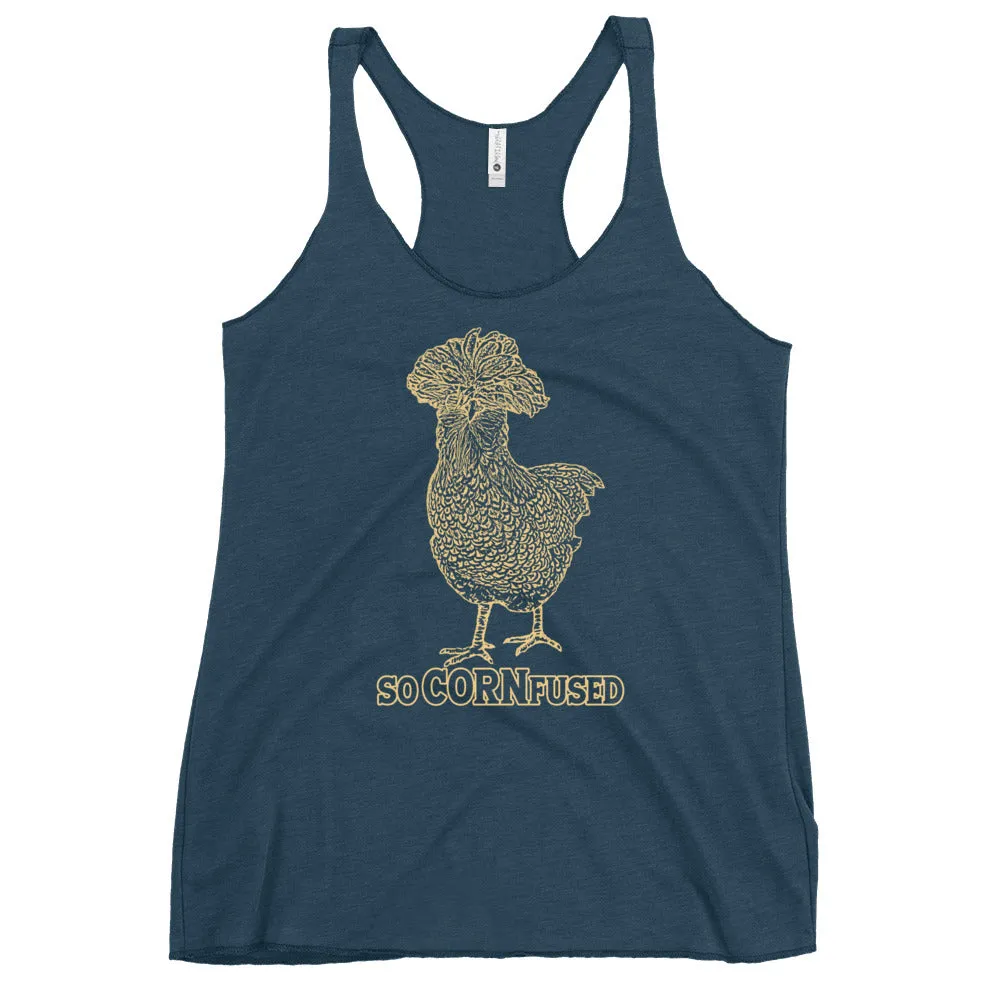 CORNfused Women's Racerback Tank