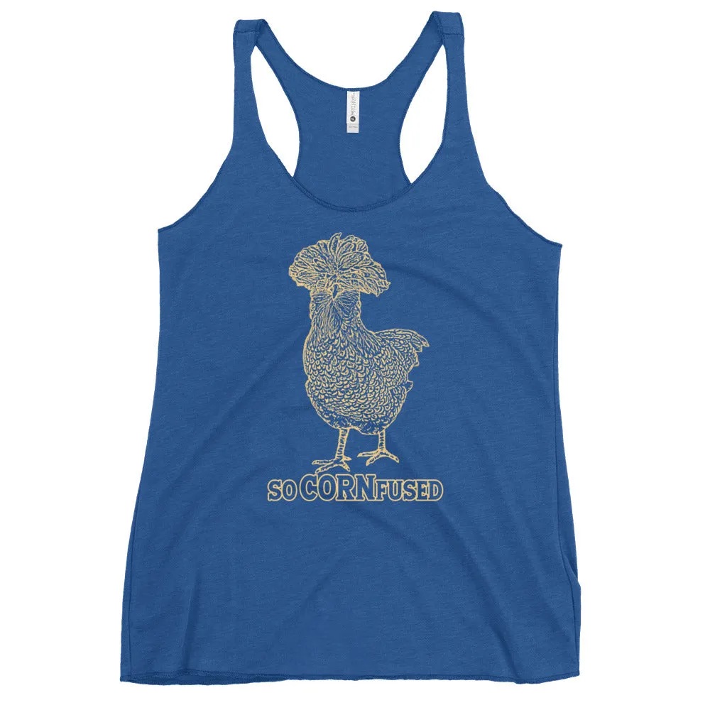 CORNfused Women's Racerback Tank