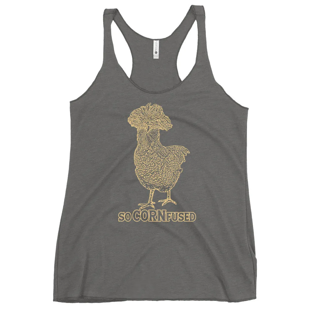 CORNfused Women's Racerback Tank