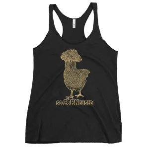 CORNfused Women's Racerback Tank