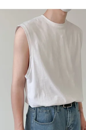 Cotton Vest Sleeveless T-shirt