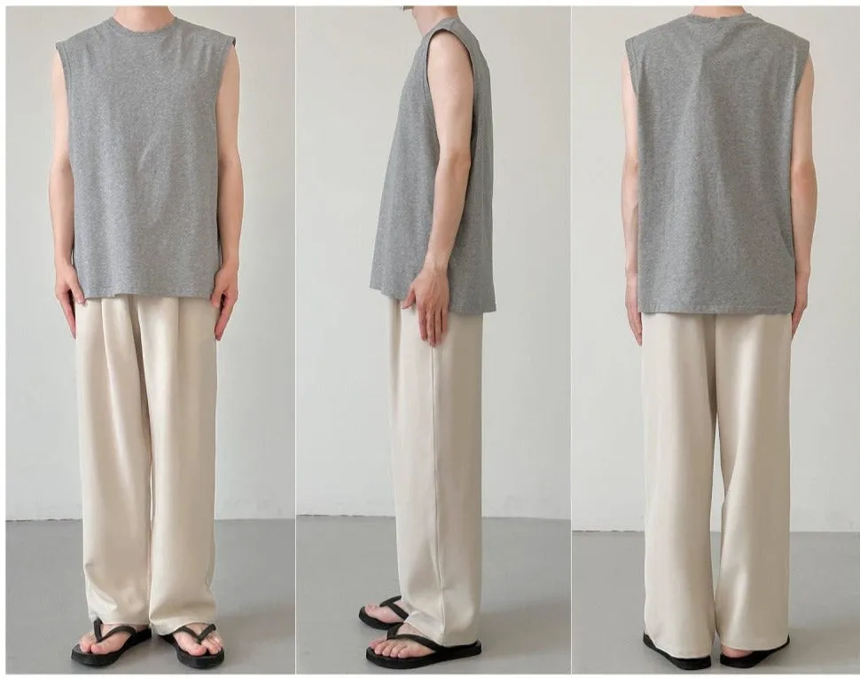Cotton Vest Sleeveless T-shirt