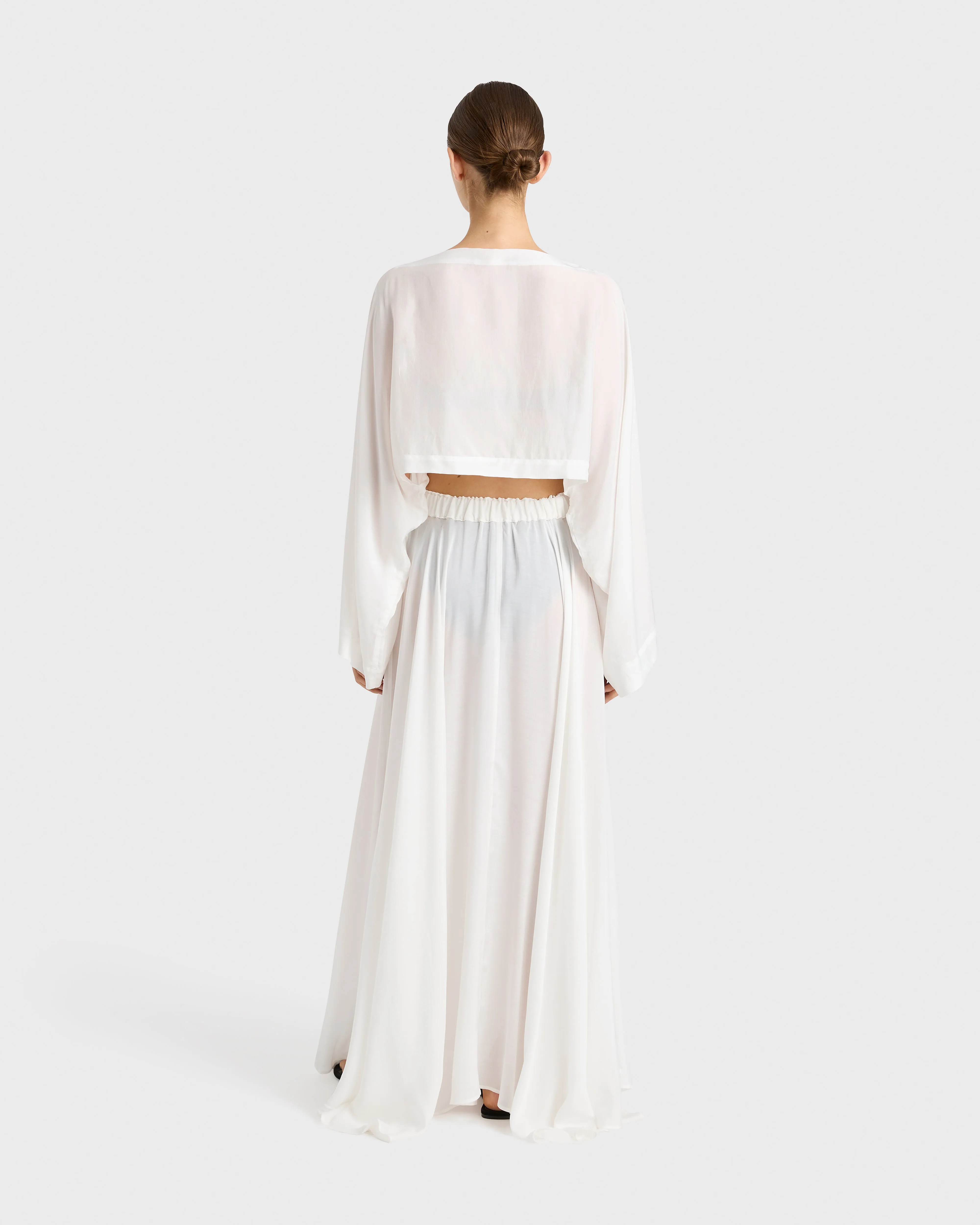 Cremona Maxi Skirt - White