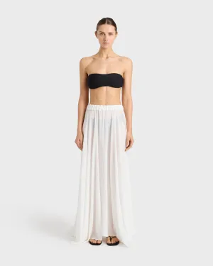 Cremona Maxi Skirt - White