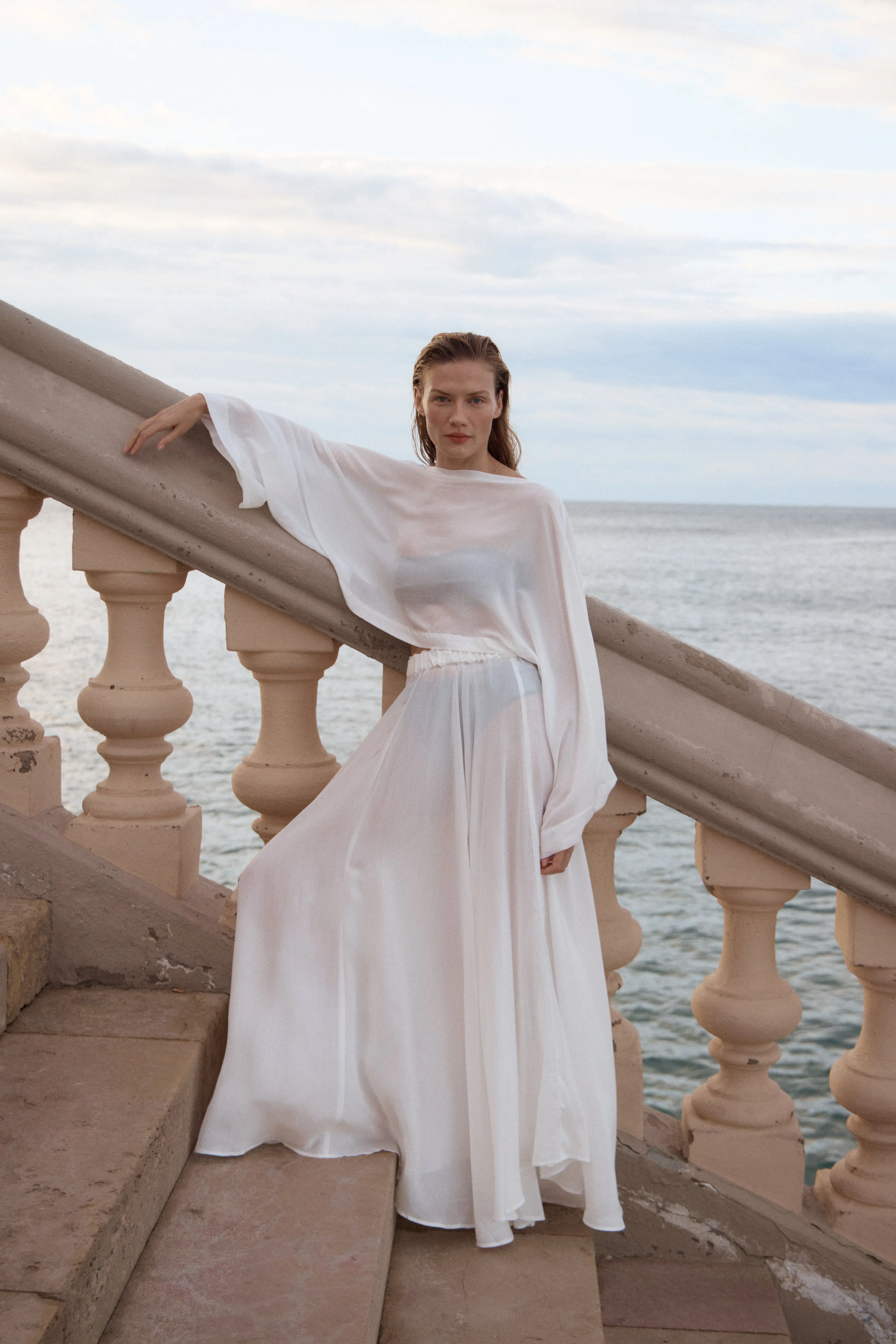 Cremona Maxi Skirt - White