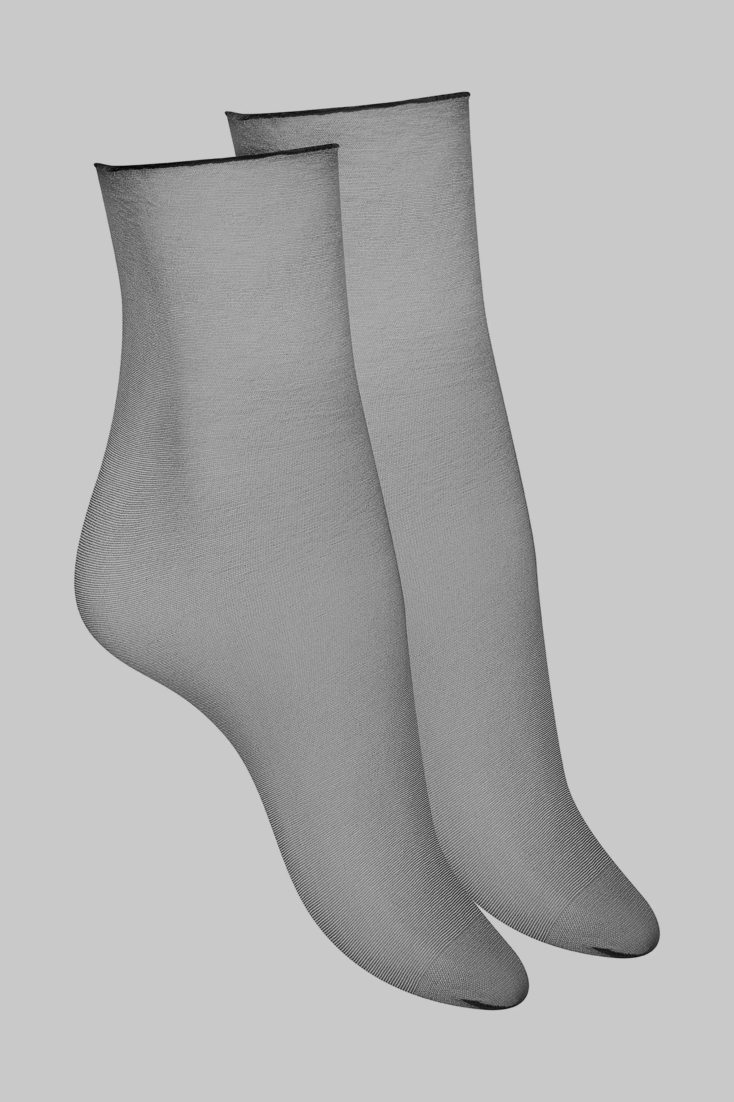 Cut and curled socks 10D - Les Coquetteries