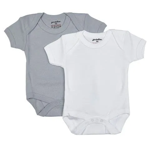 Dandelion 2-Pack Unisex Vests - White/Grey