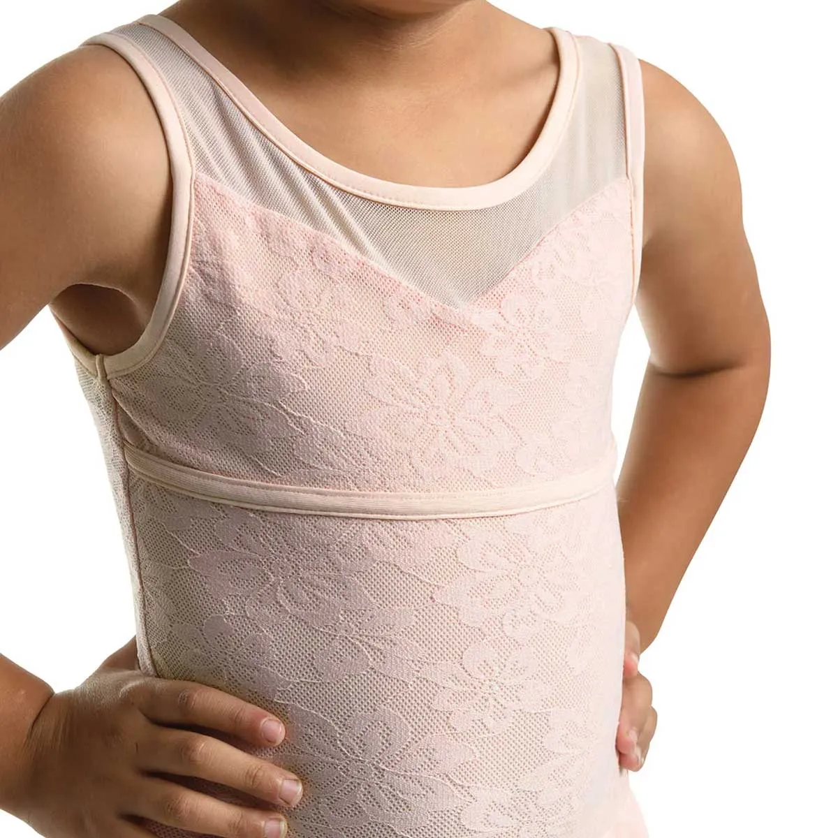 Danshuz 23202C Lace Bodice Dress - Child