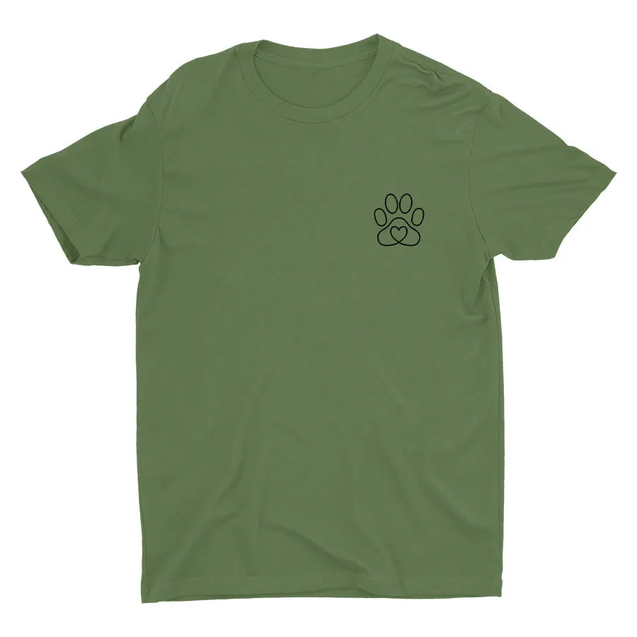 Dog Paw Cotton Tee