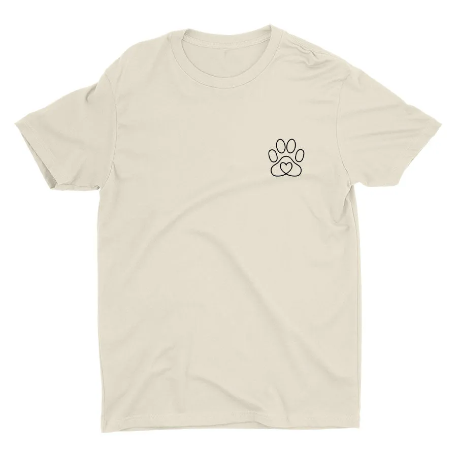 Dog Paw Cotton Tee