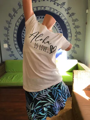 [DYY Creations] Tops: Aloha is Love Women's T-shirt