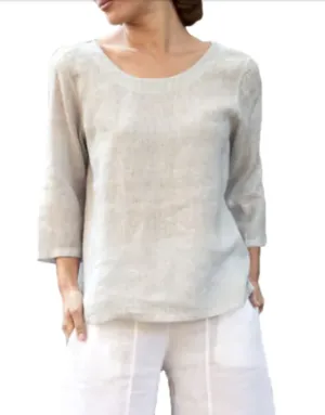 Easy Linen Top 81623